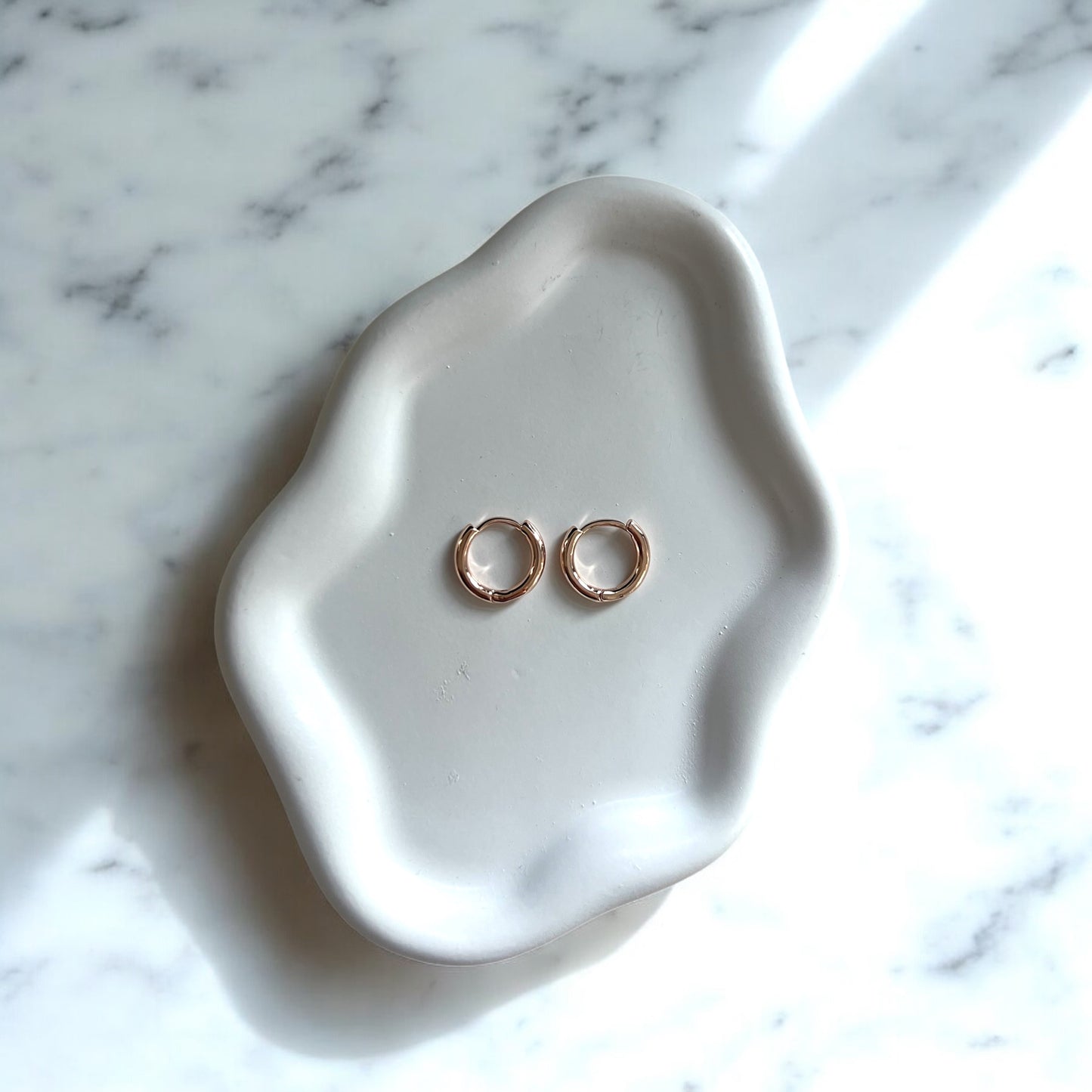 Rose Gold Earrings