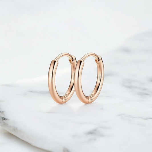 Rose Gold Earrings