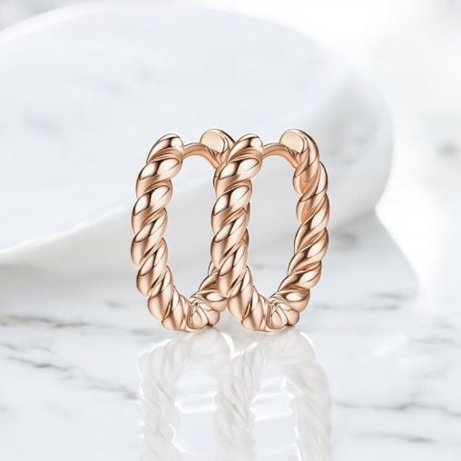 Rose Gold Earrings