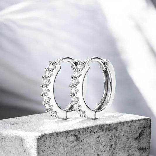 Silver CZ Earrings
